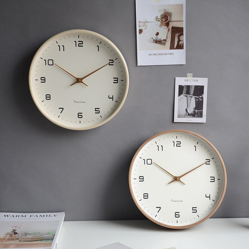 Houten wandklok | Natuurlijke elegantie en tijdloze stijl