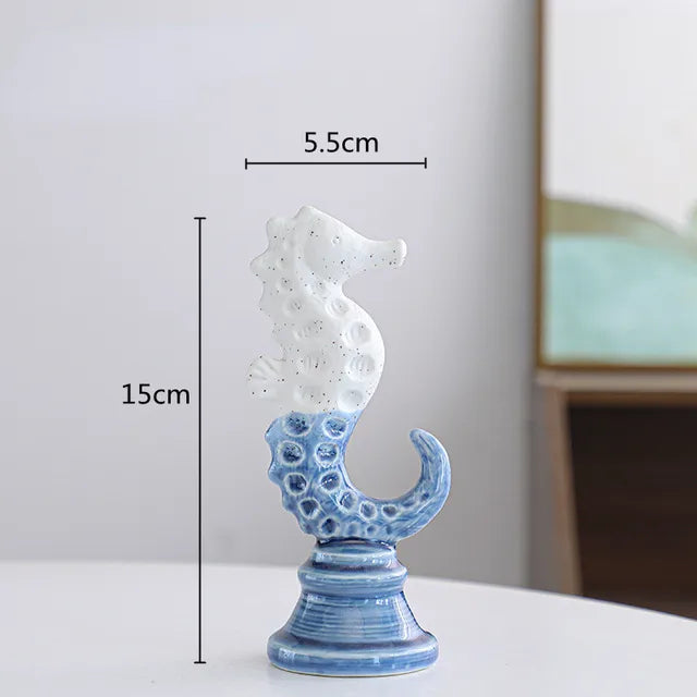 OceanElegance | Artistiek zeepaardsculptuur