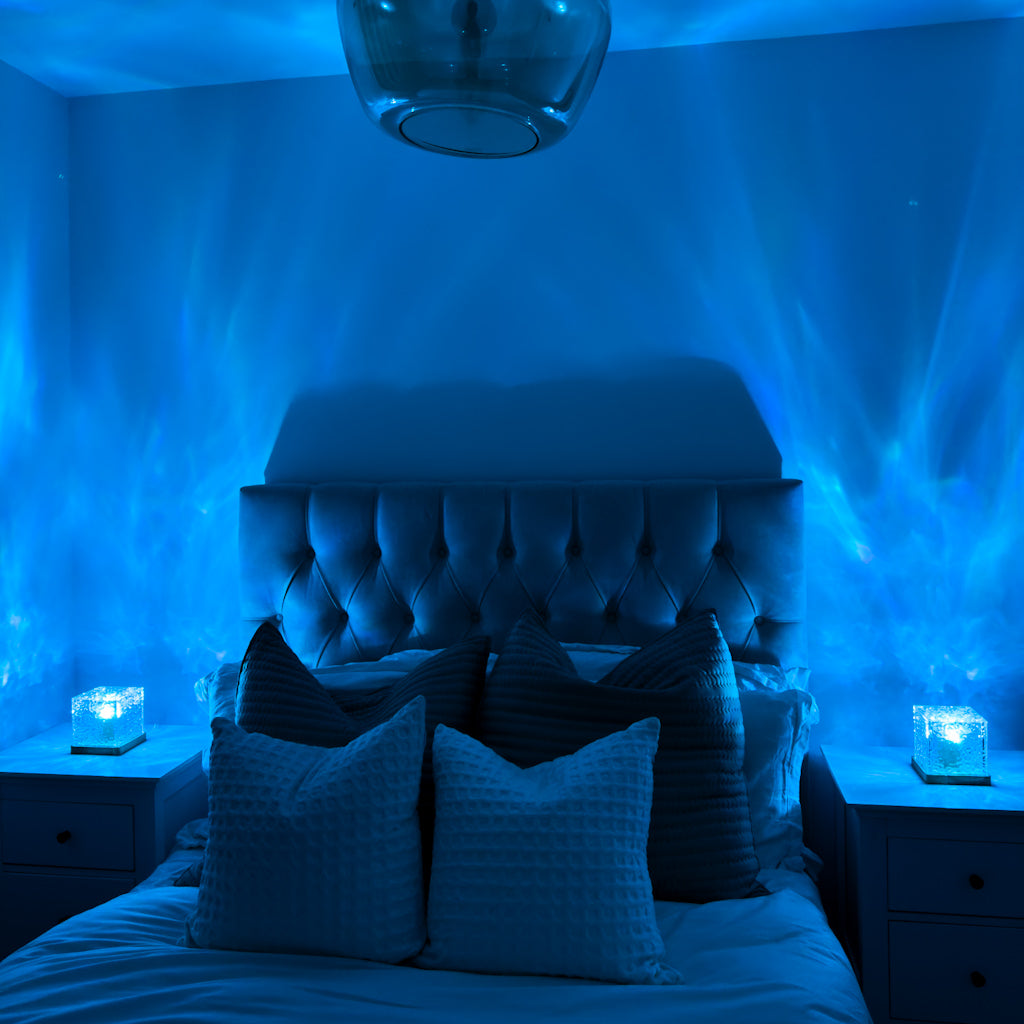 AuroraGlow Tesseract Lamp | Futuristisch design met betoverend licht