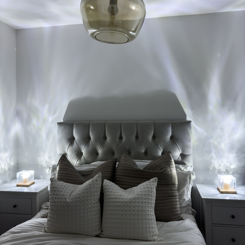 AuroraGlow Tesseract Lamp | Futuristisch design met betoverend licht