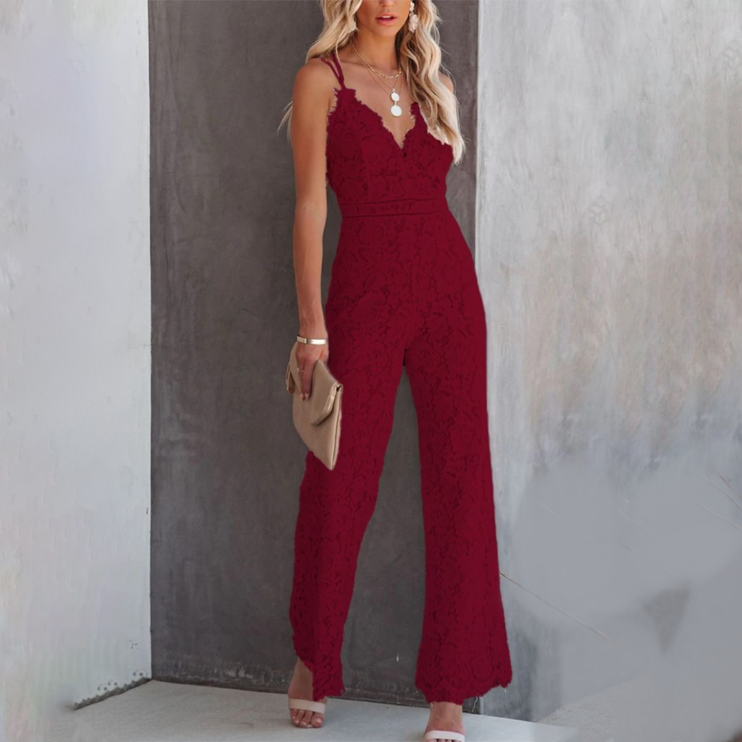 Edith | Strakke en verfijnde moderne jumpsuit