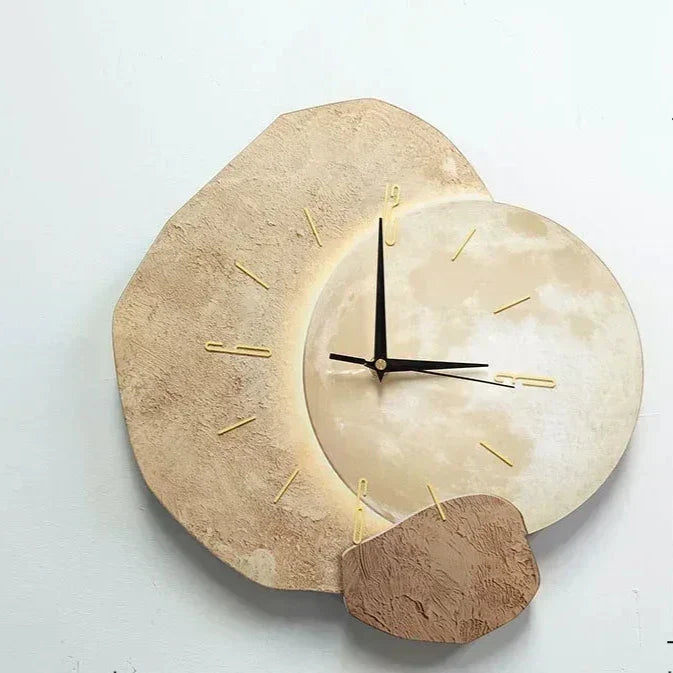 LunaTime | Elegante & Stille Wandklok voor een Harmonieus Huis
