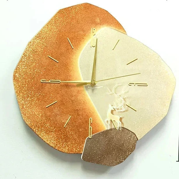 LunaTime | Elegante & Stille Wandklok voor een Harmonieus Huis