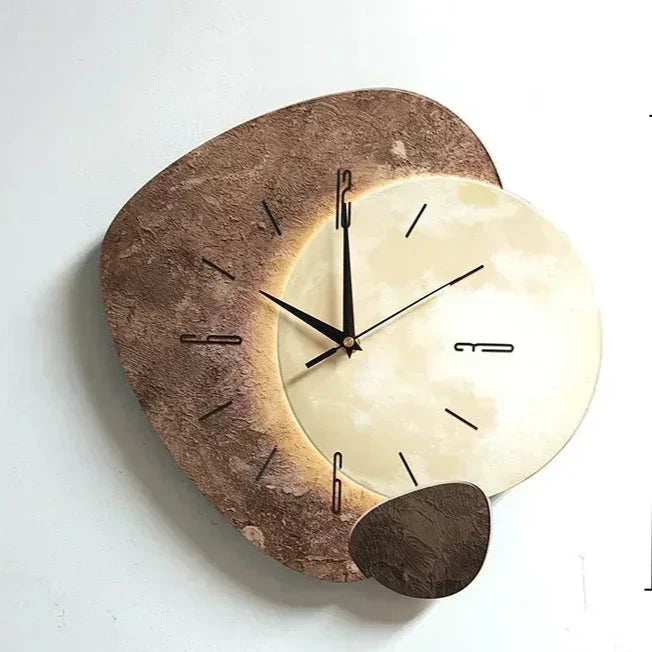 LunaTime | Elegante & Stille Wandklok voor een Harmonieus Huis