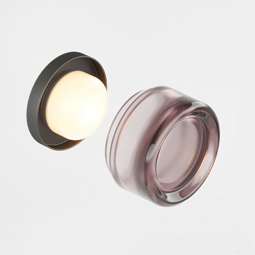 LumiGlow – Strakke Dimple Wandlamp voor Hedendaagse Interieurs