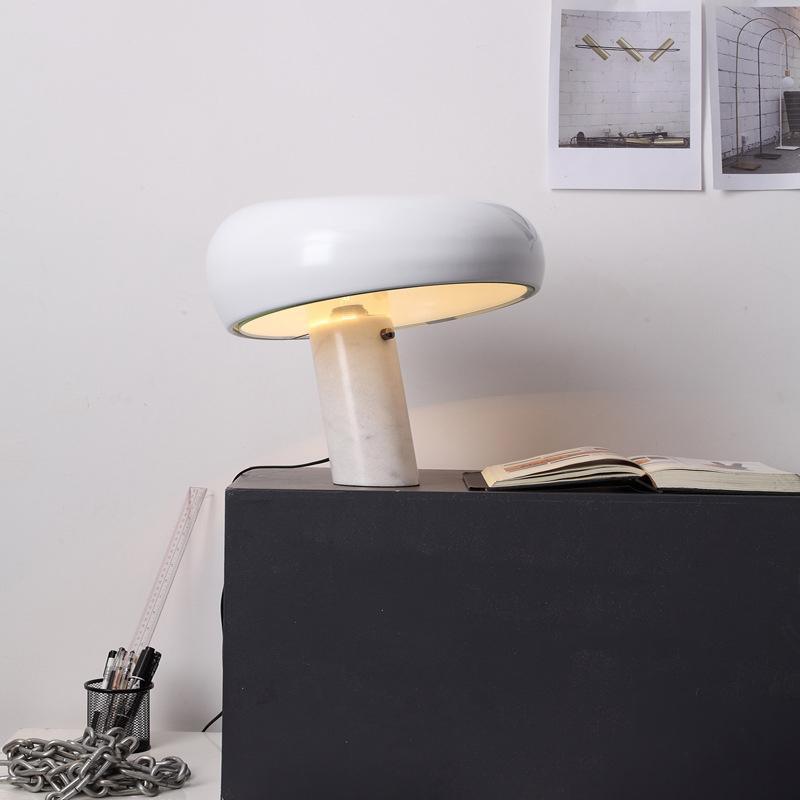 Decoratieve marmeren tafellamp | Elegante en tijdloze verlichting
