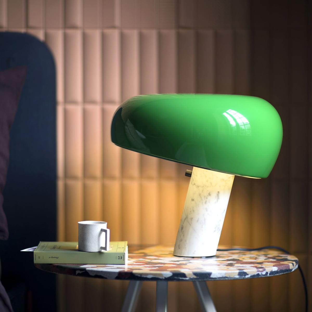 Decoratieve marmeren tafellamp | Elegante en tijdloze verlichting