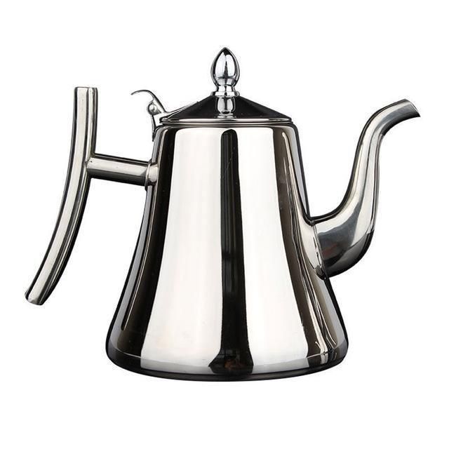 Premium inductiewaterkoker met filter | Duurzame roestvrijstalen theepot