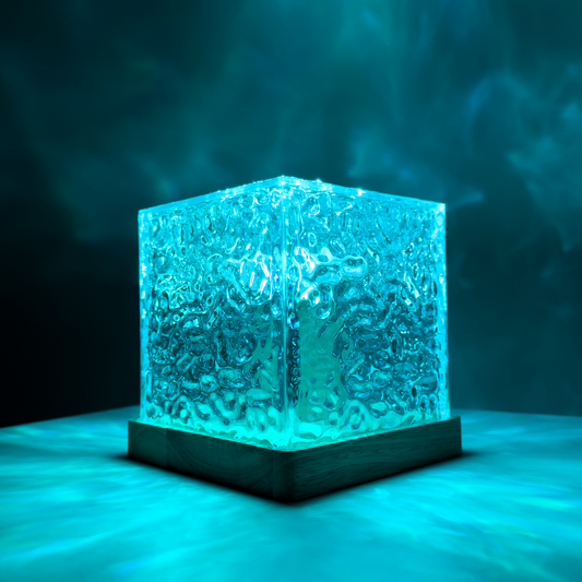 AuroraGlow Tesseract Lamp | Futuristisch design met betoverend licht