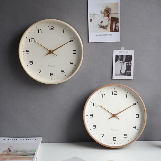 Houten wandklok | Natuurlijke elegantie en tijdloze stijl