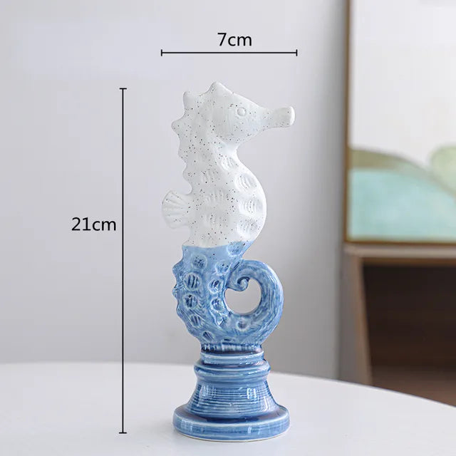 OceanElegance | Artistiek zeepaardsculptuur