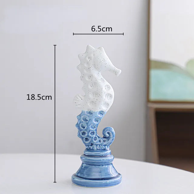 OceanElegance | Artistiek zeepaardsculptuur