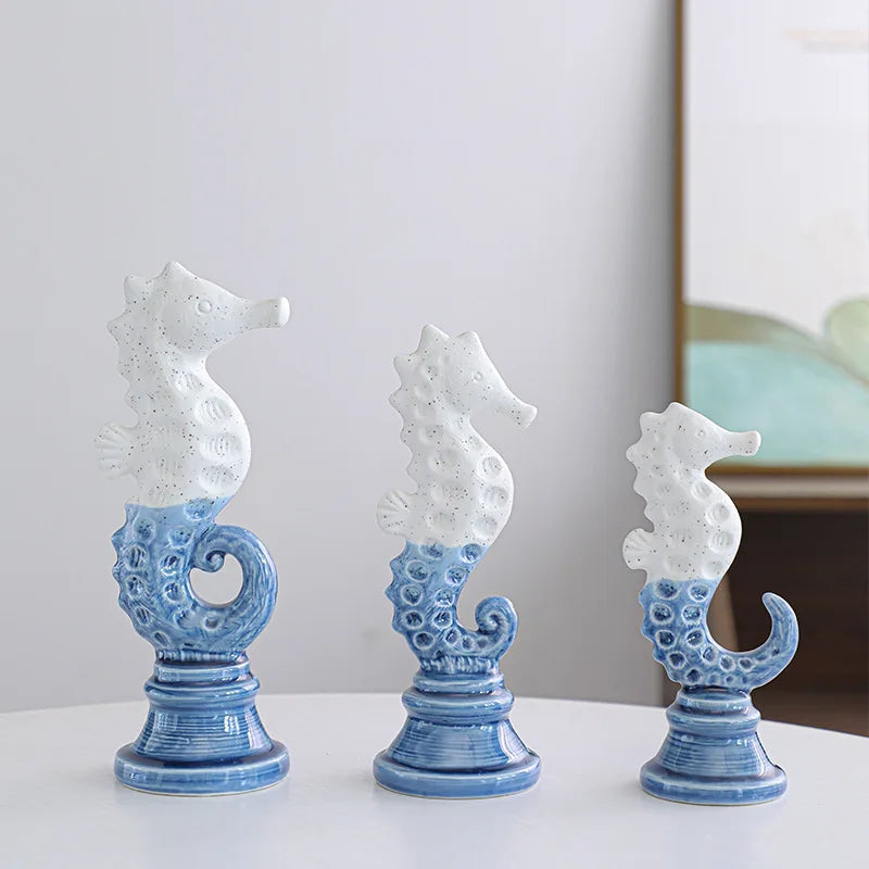 OceanElegance | Artistiek zeepaardsculptuur