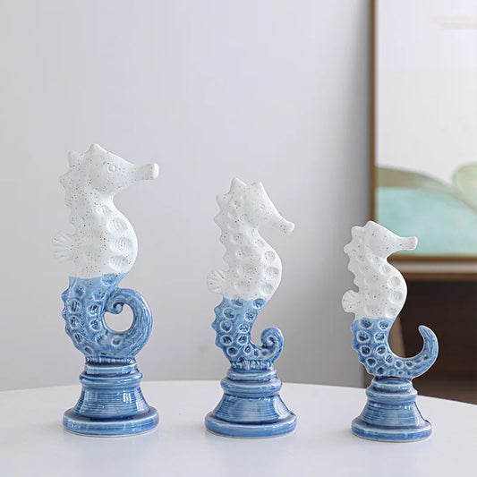 OceanElegance | Artistiek zeepaardsculptuur