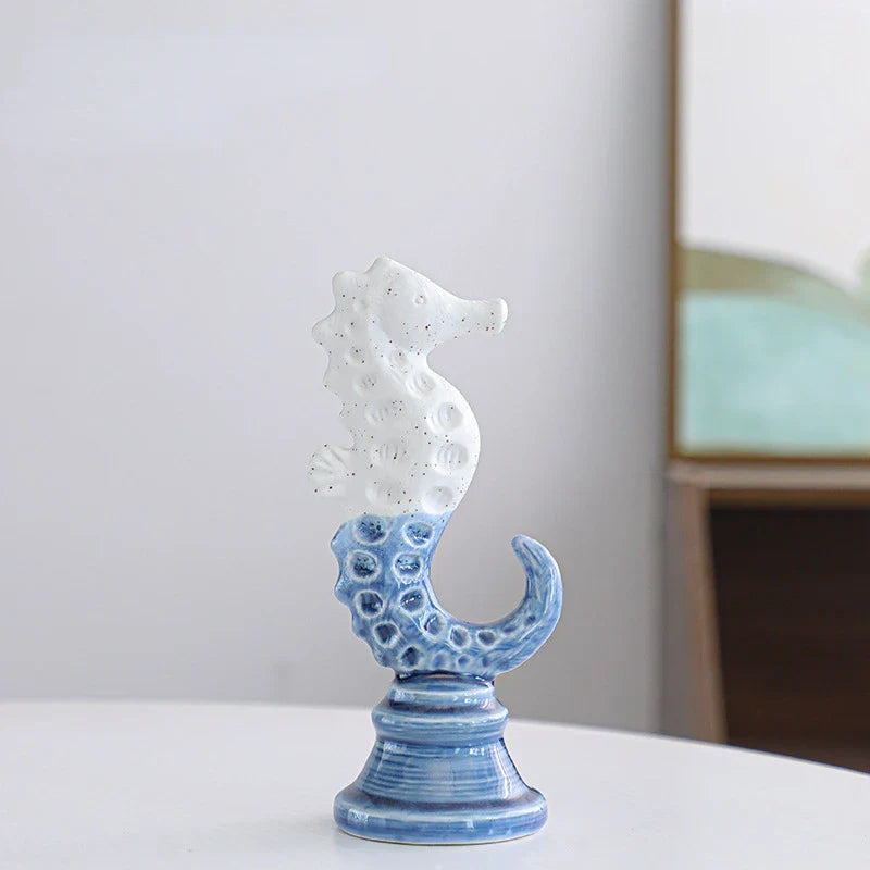 OceanElegance | Artistiek zeepaardsculptuur