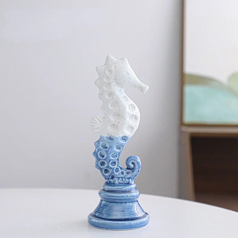 OceanElegance | Artistiek zeepaardsculptuur