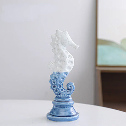 OceanElegance | Artistiek zeepaardsculptuur
