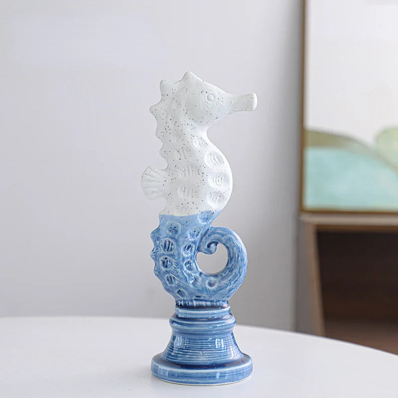 OceanElegance | Artistiek zeepaardsculptuur