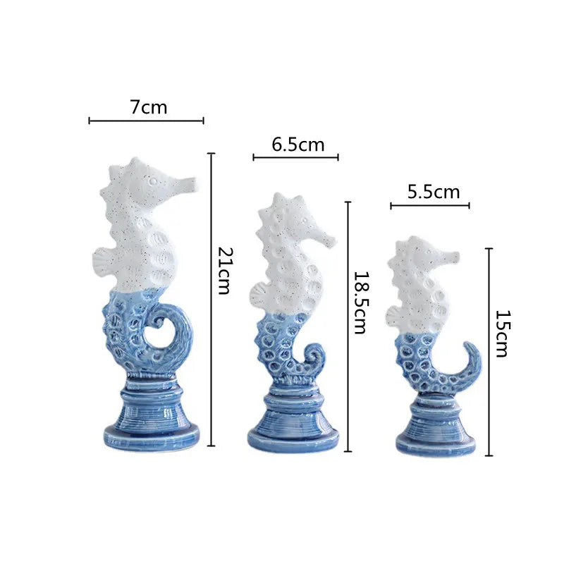 OceanElegance | Artistiek zeepaardsculptuur