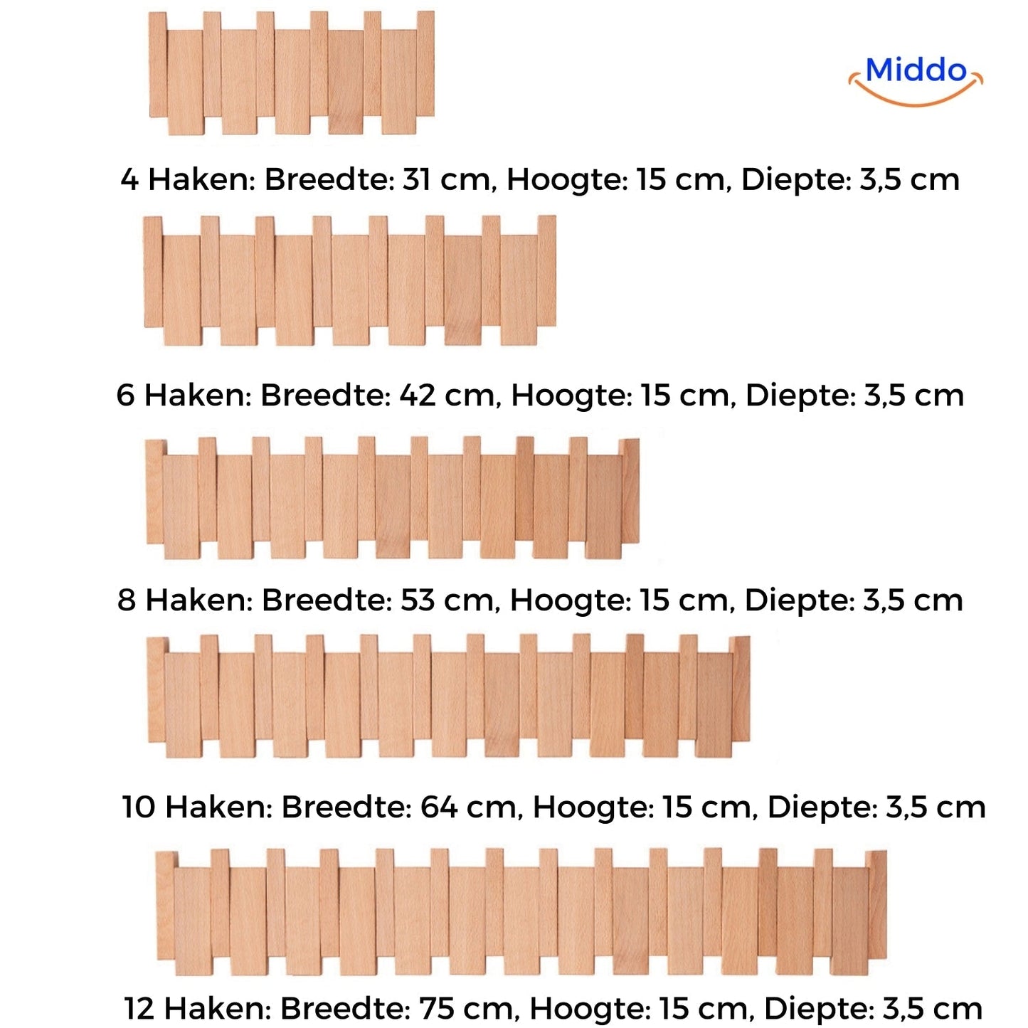 Handgemaakte Piano Kapstok | Elegante & Muzikale Muurdecoratie