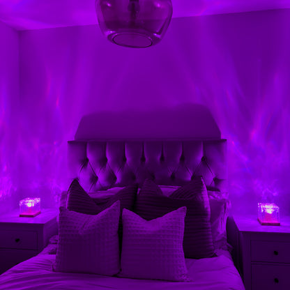 AuroraGlow Tesseract Lamp | Futuristisch design met betoverend licht