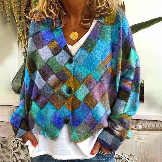 Gabriella | Stijlvolle V-hals cardigan voor dames