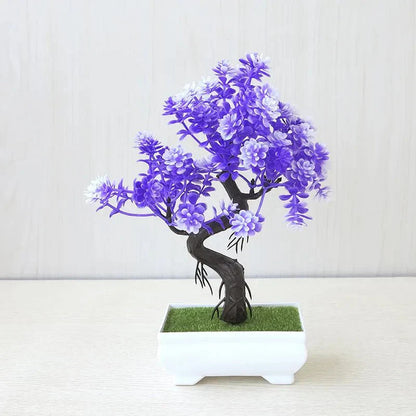 Evergreen Serenity | Levensechte kunstmatige bonsaiboom in decoratieve pot
