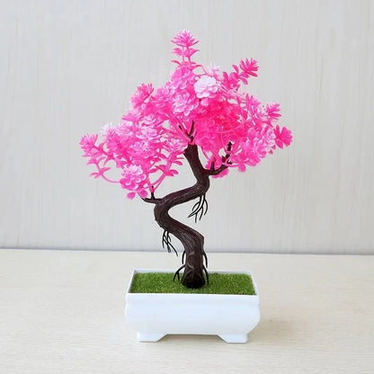 Evergreen Serenity | Levensechte kunstmatige bonsaiboom in decoratieve pot