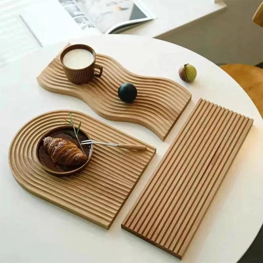 ZenServe | Neutrale houten schaal