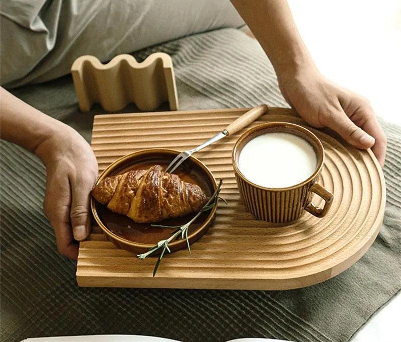 ZenServe | Neutrale houten schaal