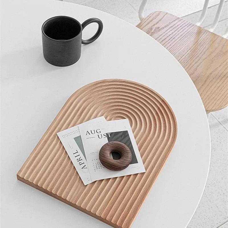ZenServe | Neutrale houten schaal