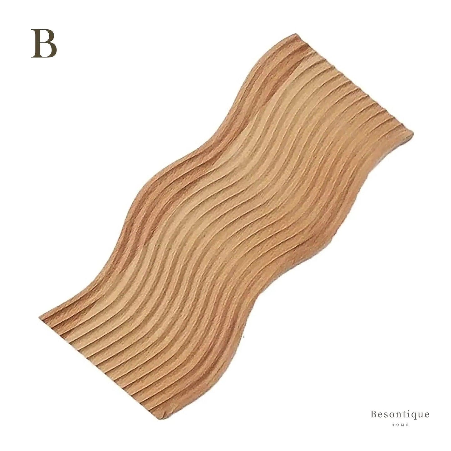 ZenServe | Neutrale houten schaal