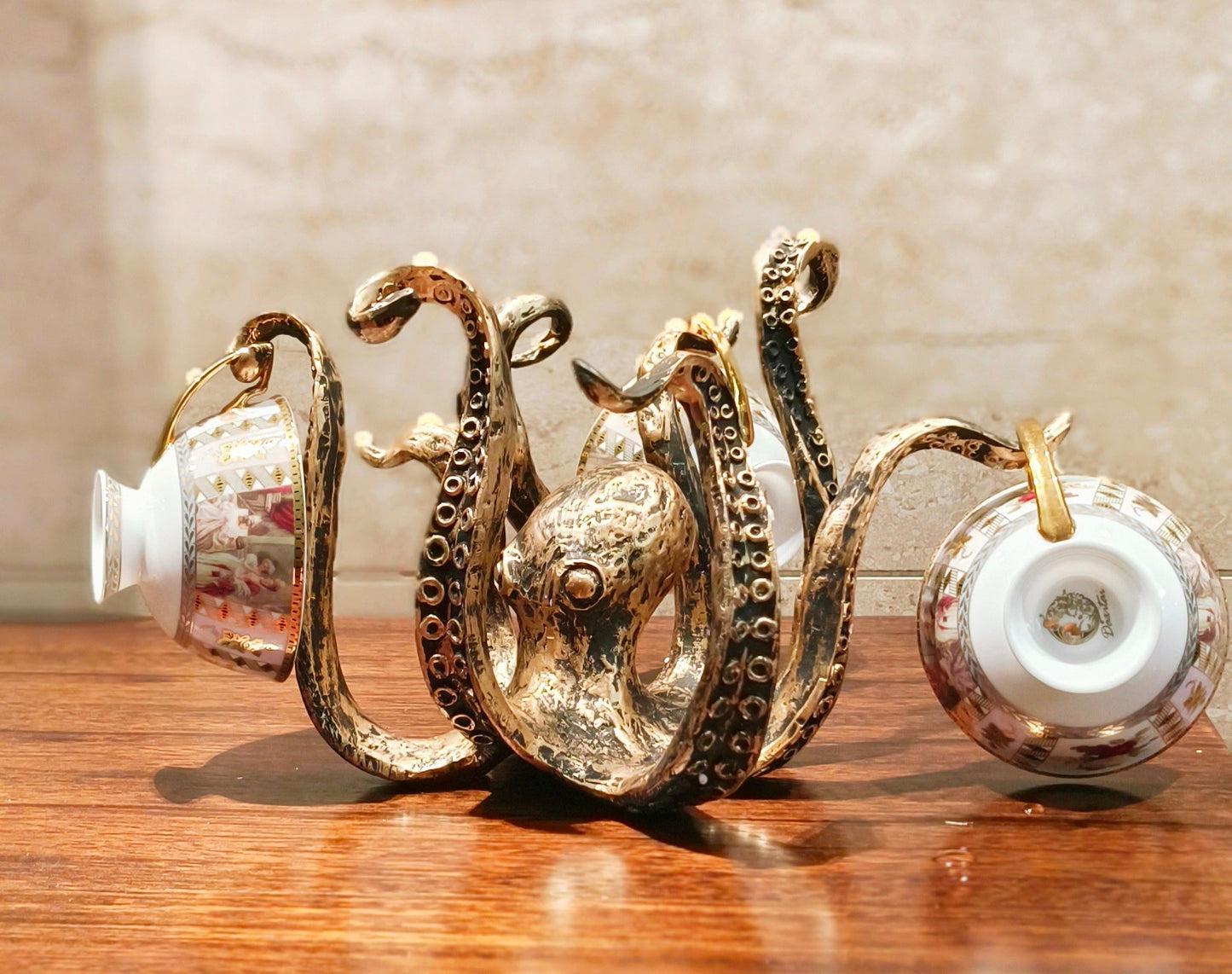 Kraken Octopus Mokhouder | Unieke & Nautische Drankstandaard