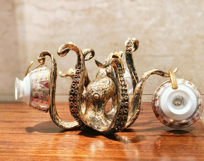 Kraken Octopus Mokhouder | Unieke & Nautische Drankstandaard